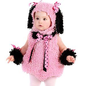 Pink Poodle Halloween Costume